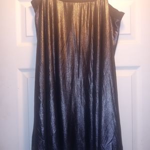2X metallic skirt